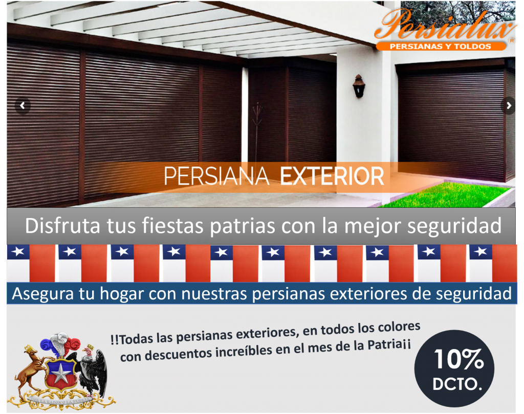 Persiana Exterior de Seguridad - Persialux